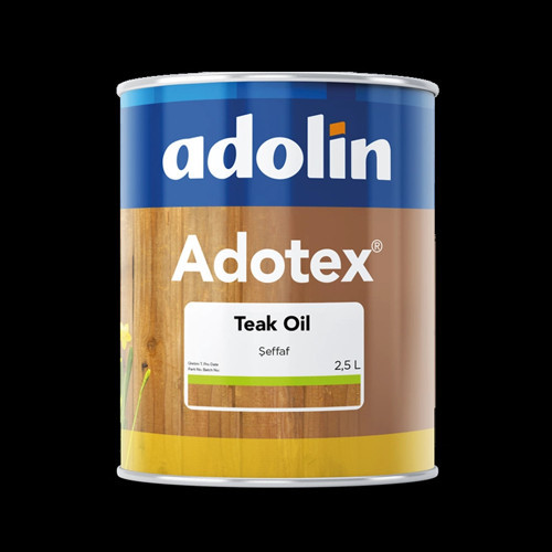 Adotex Teak Oil (TİK YAĞI) 0,75 Litre 6457 Şeffaf