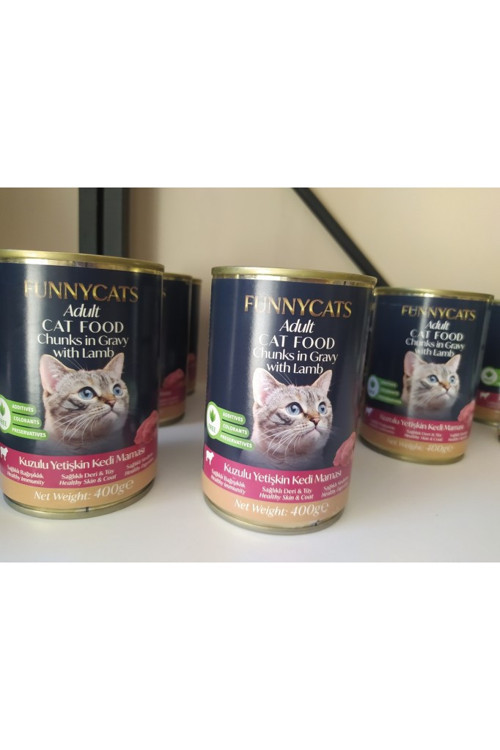 Cat Kuzulu Yetişkin Kedi Maması 400 Gr