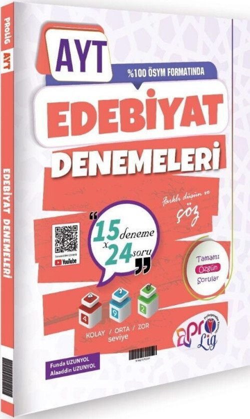 AYT Edebiyat 15 x 24 Denemeler Profesyoneller Karması