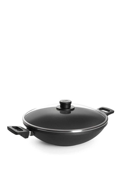 Nowo Titanium Wok Tava Ø32 CM / Derinlik 11 CM İndüksiyon Uyumlu