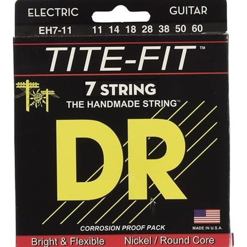 Tite Fit Elektro Gitar 0,11-0,60 Yedi Tel Takım (El yapımı)