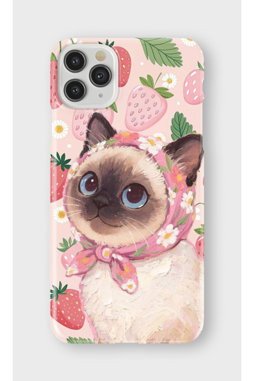 İphone 11 Pro Max Uyumlu Baskılı Şeffaf Telefon Kılıfı | Koleksiyon: Soft Girl Clean Aesthetic