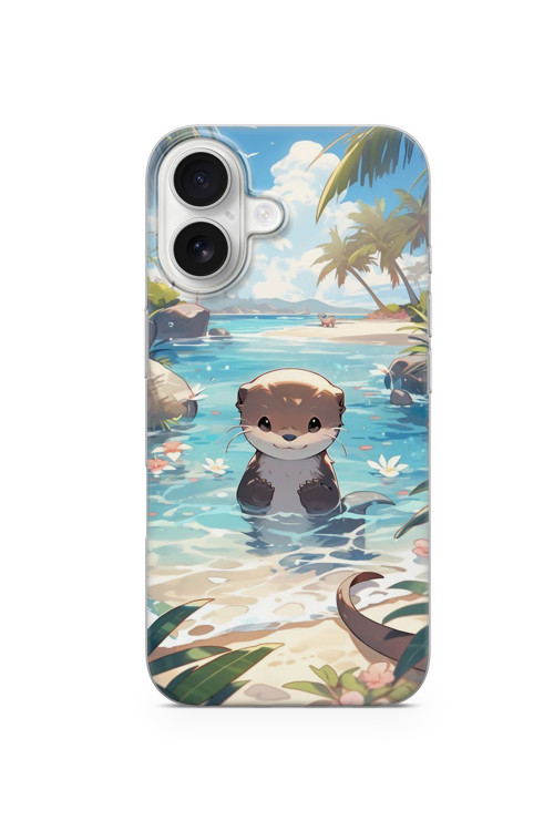 İphone 16 Plus Uyumlu Baskılı Şeffaf Telefon Kılıfı | Koleksiyon: Anime Animal Characters