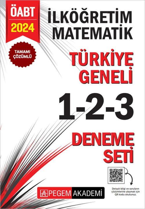2024 KPSS ÖABT İlköğretim Matematik Tamamı Çözümlü Türkiye Geneli 1-2-3 (3'lü Deneme Seti)