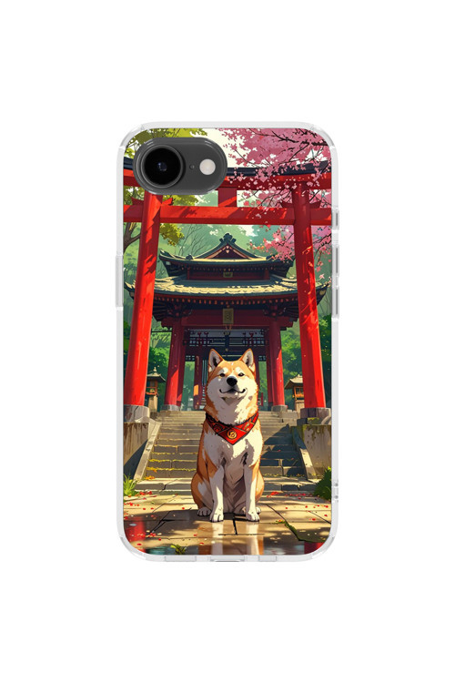 İphone 16E Uyumlu Baskılı Şeffaf Telefon Kılıfı | Koleksiyon: Cute Dog Loyalty