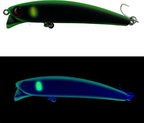 Franky 90mm 13gr Floating Maket Balık TU008PA Green Ghost