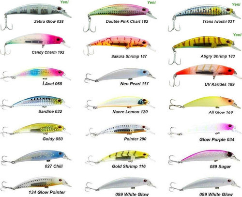 Ziggy 70mm 9.6gr Sinking LRF Maket Balık 192 Candy Charm