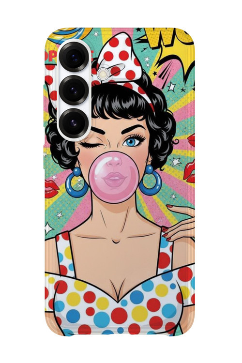 Samsung Galaxy A14 Uyumlu Baskılı Şeffaf Telefon Kılıfı | Koleksiyon: Y2K Retro Patterns