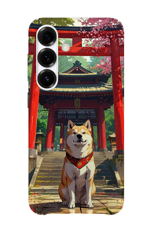 Samsung Galaxy A54 Uyumlu Baskılı Şeffaf Telefon Kılıfı | Koleksiyon: Cute Dog Loyalty
