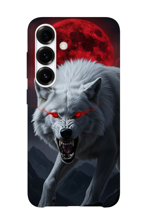 Samsung Galaxy A35 Uyumlu Baskılı Şeffaf Telefon Kılıfı | Koleksiyon: Alpha Wolf