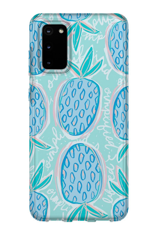 Samsung Galaxy S20 Uyumlu Baskılı Şeffaf Telefon Kılıfı | Koleksiyon: Minimalist Style 3