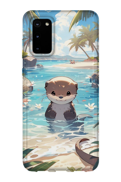 Samsung Galaxy S20 Fe Uyumlu Baskılı Şeffaf Telefon Kılıfı | Koleksiyon: Anime Animal Characters
