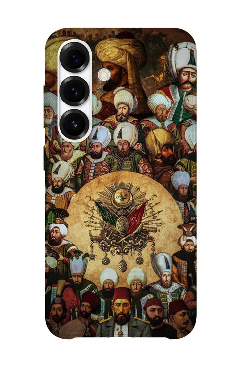 Samsung Galaxy A54 Uyumlu Baskılı Şeffaf Telefon Kılıfı | Koleksiyon: Ottoman Tughra
