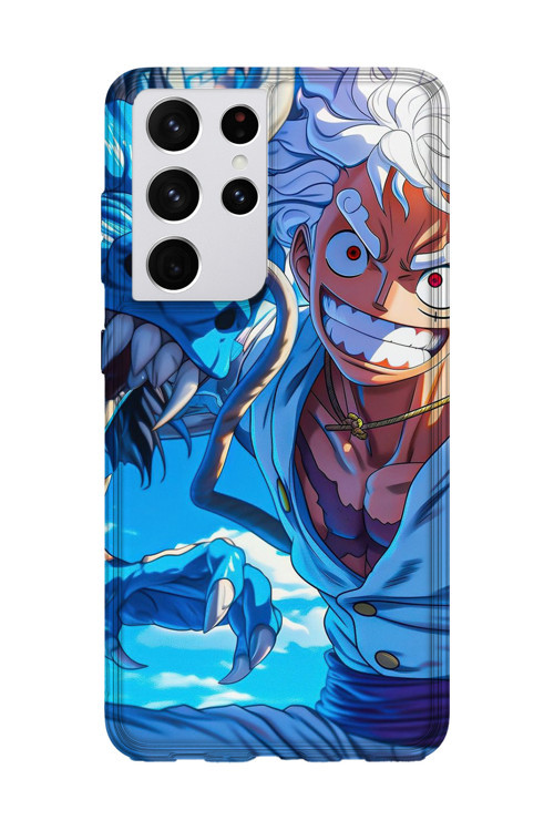 Samsung Galaxy S21 Ultra Uyumlu Baskılı Şeffaf Telefon Kılıfı | Koleksiyon: Anime Style 2