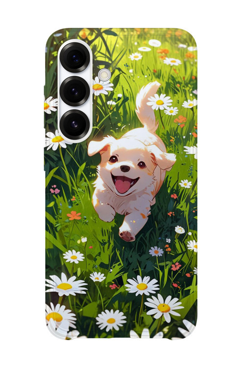 Samsung Galaxy A26 Uyumlu Baskılı Şeffaf Telefon Kılıfı | Koleksiyon: Cute Dog Loyalty
