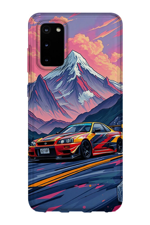 Samsung Galaxy S20 Fe Uyumlu Baskılı Şeffaf Telefon Kılıfı | Koleksiyon: Automobile Life Style