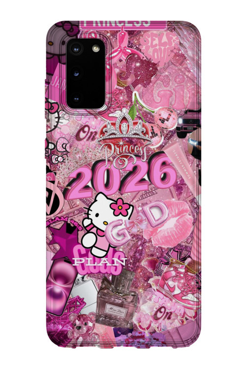 Samsung Galaxy S20 Fe Uyumlu Baskılı Şeffaf Telefon Kılıfı | Koleksiyon: Y2K Girl Aesthetic