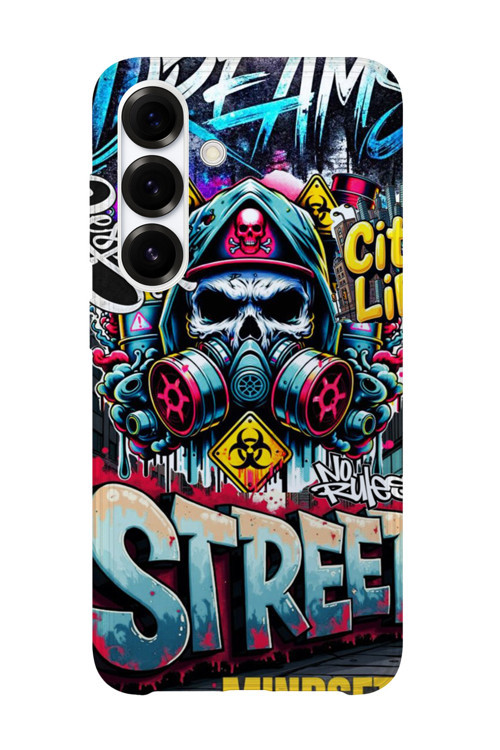 Samsung Galaxy A56 Uyumlu Baskılı Şeffaf Telefon Kılıfı | Koleksiyon: Grafitti Street Art