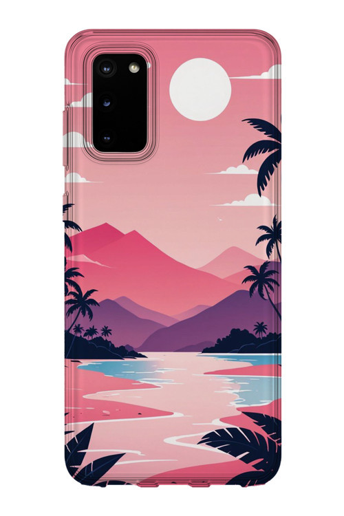 Samsung Galaxy S20 Fe Uyumlu Baskılı Şeffaf Telefon Kılıfı | Koleksiyon: Minimalist Style 1