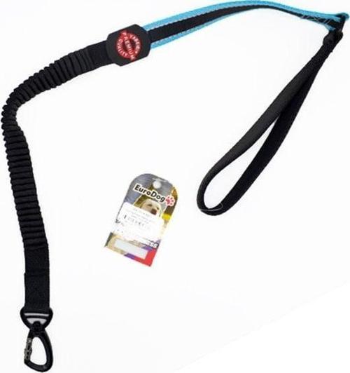 Euro Dog Lastikli Köpek Uzatma Tasması Mavi 25 Mm 120 Cm