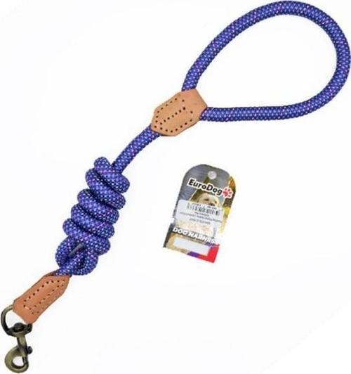 Euro Dog Reflektörlü Köpek Uzatma Tasması Açık Mor 14 Mm 120 Cm