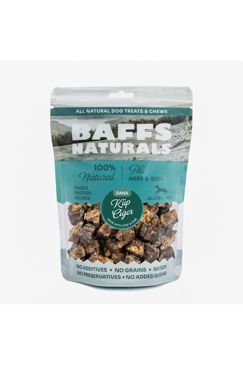 Dana Küp Ciğer %100 Doğal Köpek Ödül Maması 100 gr