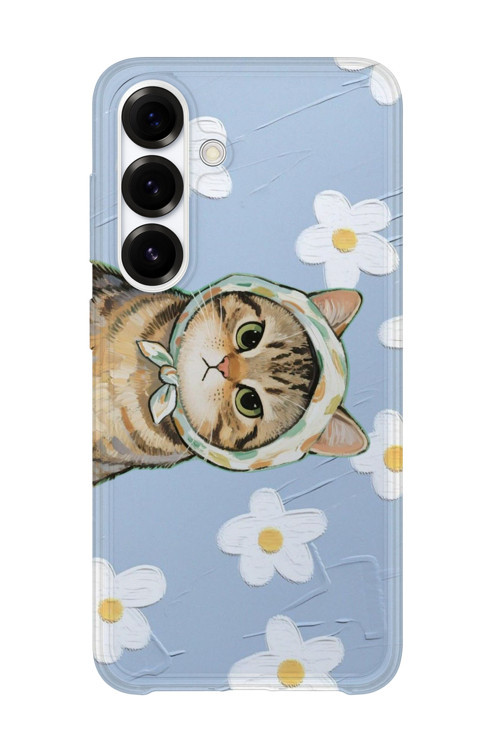 Samsung Galaxy S23 Fe Uyumlu Baskılı Şeffaf Telefon Kılıfı | Koleksiyon: Soft Girl Clean Aesthetic