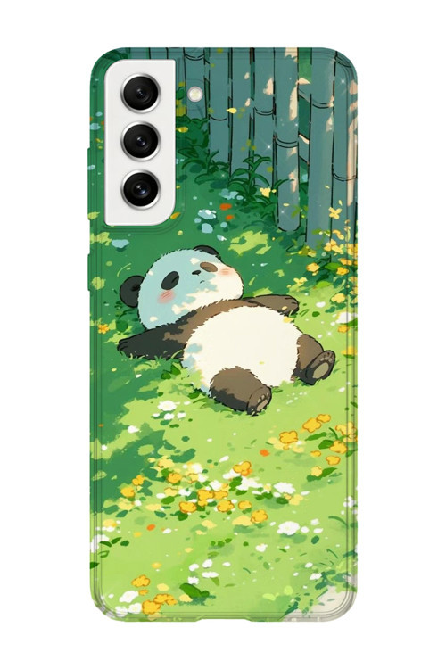 Samsung Galaxy S21 Uyumlu Baskılı Şeffaf Telefon Kılıfı | Koleksiyon: Anime Animal Characters