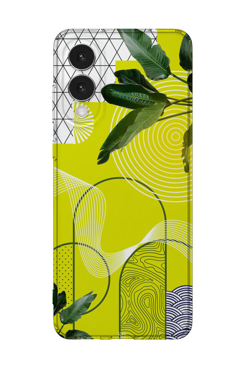 Samsung Galaxy S25 Edge Uyumlu Baskılı Şeffaf Telefon Kılıfı | Koleksiyon: Minimalist Style 4