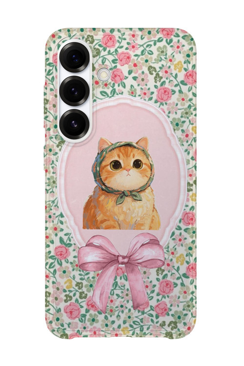 Samsung Galaxy S24 Fe Uyumlu Baskılı Şeffaf Telefon Kılıfı | Koleksiyon: Soft Girl Clean Aesthetic
