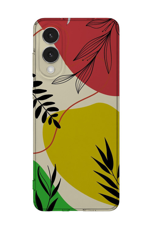 Samsung Galaxy S25 Edge Uyumlu Baskılı Şeffaf Telefon Kılıfı | Koleksiyon: Minimalist Style 4