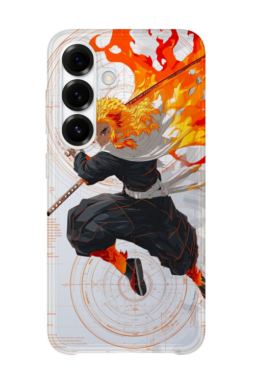 Samsung Galaxy S24 Fe Uyumlu Baskılı Şeffaf Telefon Kılıfı | Koleksiyon: Anime Style 1