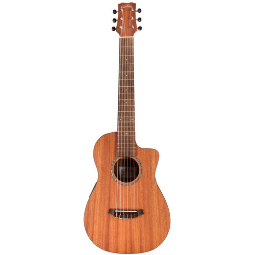 Mini II MH-CE Elektro Klasik Gitar (Maun)