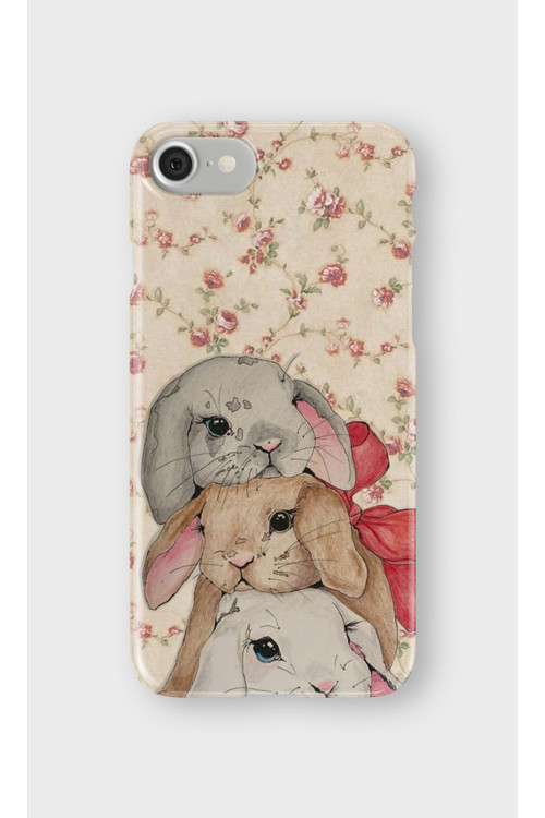 İphone 8 Uyumlu Baskılı Şeffaf Telefon Kılıfı | Koleksiyon: Soft Girl Clean Aesthetic