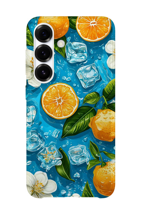 Samsung Galaxy S24 Plus Uyumlu Baskılı Şeffaf Telefon Kılıfı | Koleksiyon: Fruits And Vegetables