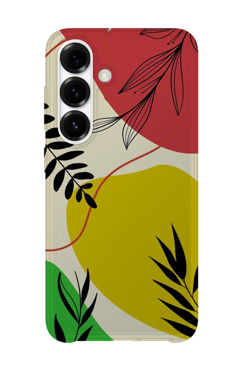 Samsung Galaxy S26 Plus Uyumlu Baskılı Şeffaf Telefon Kılıfı | Koleksiyon: Minimalist Style 4
