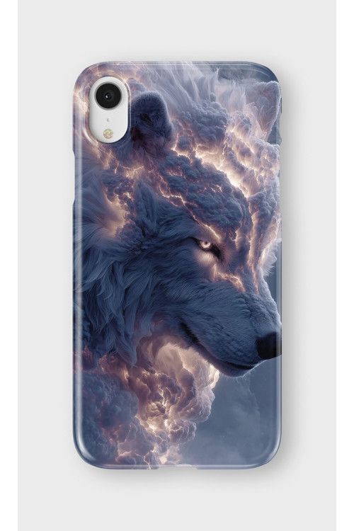 İphone Xr Uyumlu Baskılı Şeffaf Telefon Kılıfı | Koleksiyon: Alpha Wolf
