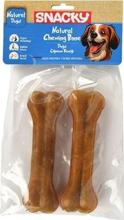 Natural Preslenmiş Yüksek Proteinli Köpek Çiğneme Kemiği 2 Adet 95 Gr