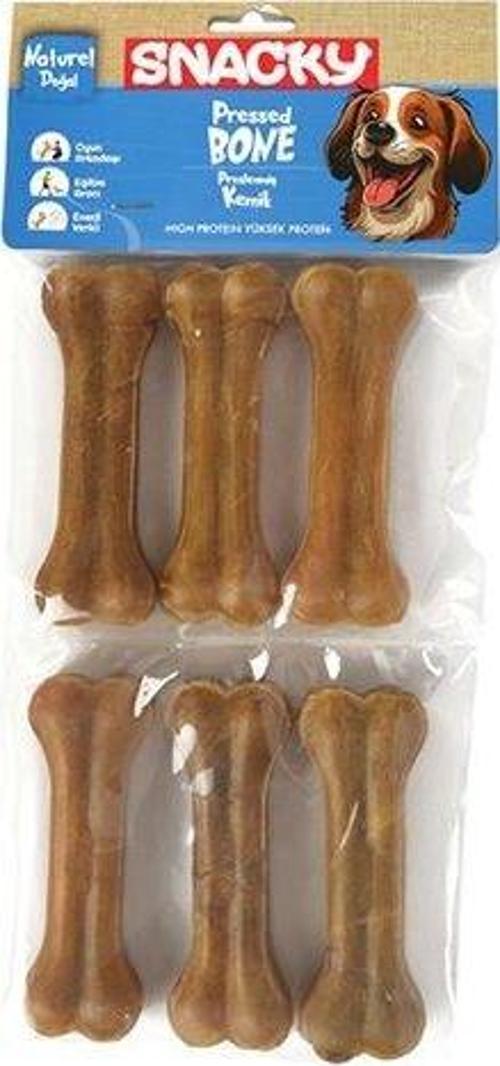Natural Preslenmiş Yüksek Proteinli Köpek Çiğneme Kemiği 6 Adet 165 Gr