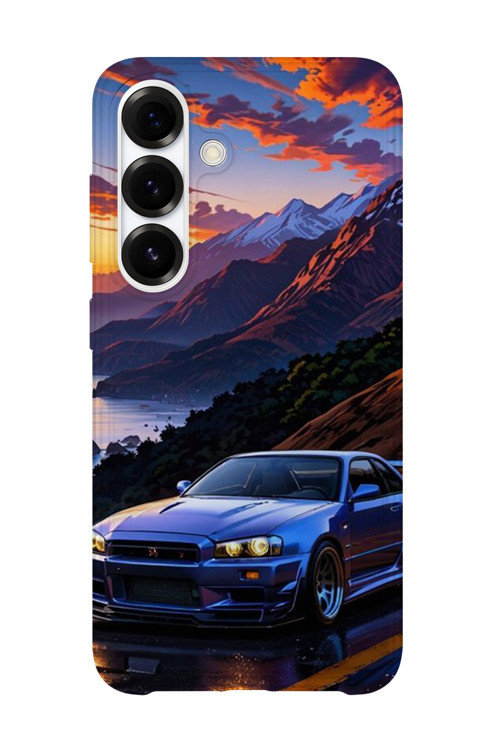 Samsung Galaxy S25 Uyumlu Baskılı Şeffaf Telefon Kılıfı | Koleksiyon: Automobile Life Style