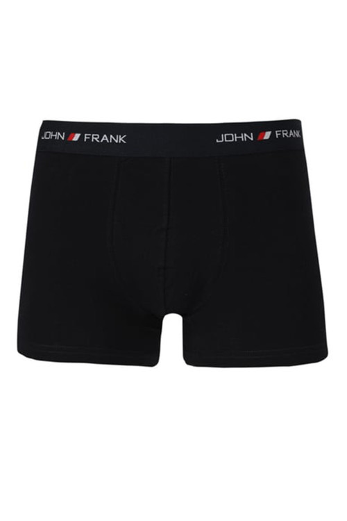Logolu Pamuklu Erkek Boxer JFB111 LACİVERT