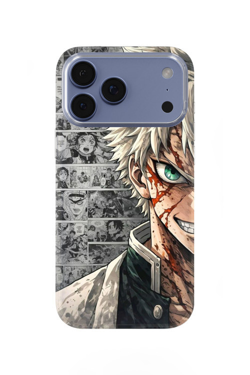 İphone 17 Pro Max Uyumlu Baskılı Şeffaf Telefon Kılıfı | Koleksiyon: Anime Style 1