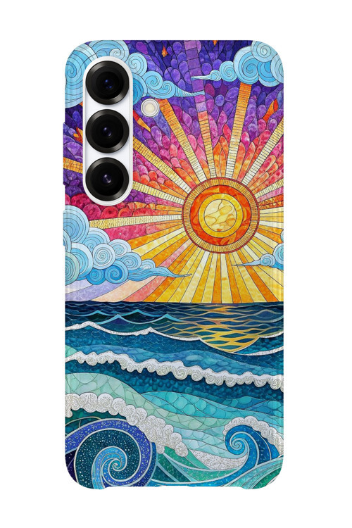 Samsung Galaxy S25 Uyumlu Baskılı Şeffaf Telefon Kılıfı | Koleksiyon: Minimalist Style 5