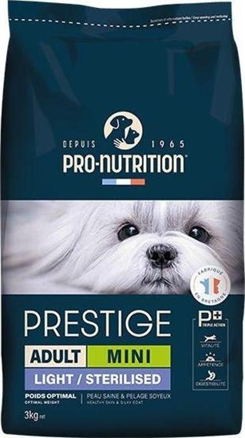 Pro Nutrition Prestige Adult Mini Light Kısırlaştırılmış Yetişkin Köpek Maması 3 Kg