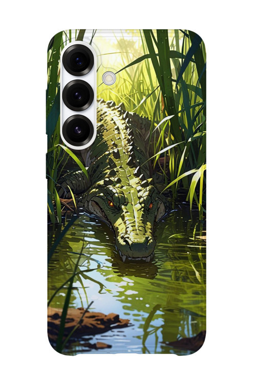 Samsung Galaxy S26 Plus Uyumlu Baskılı Şeffaf Telefon Kılıfı | Koleksiyon: Jungle Wildlife