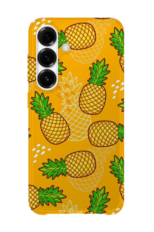 Samsung Galaxy S25 Uyumlu Baskılı Şeffaf Telefon Kılıfı | Koleksiyon: Fruits And Vegetables