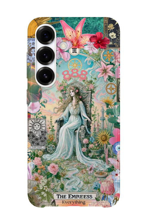 Samsung Galaxy S26 Plus Uyumlu Baskılı Şeffaf Telefon Kılıfı | Koleksiyon: Angel And Spiritual