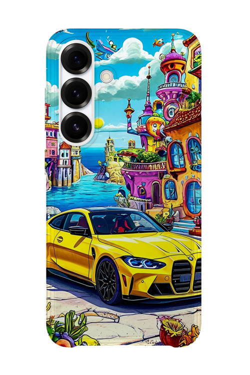 Samsung Galaxy S24 Uyumlu Baskılı Şeffaf Telefon Kılıfı | Koleksiyon: Automobile Life Style