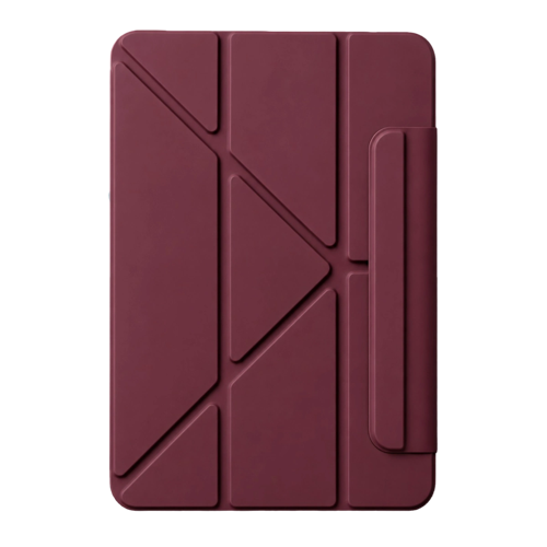 İpad 2025 10.9 10.Nesil (A16) Edz Manyetik Standlı Tablet Kılıfı - Mürdüm
