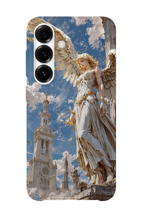 Samsung Galaxy A05S Uyumlu Baskılı Şeffaf Telefon Kılıfı | Koleksiyon: Angel And Spiritual